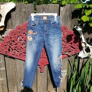 Driftwood Jackie embroidery jeans